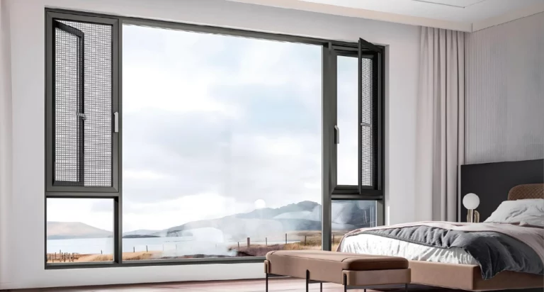 Customized Aluminium Casement And Picture Window Combination