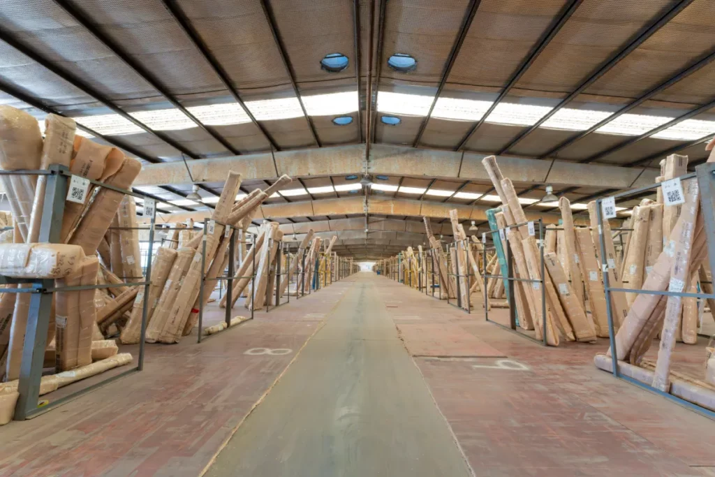 Warehouse delivery products